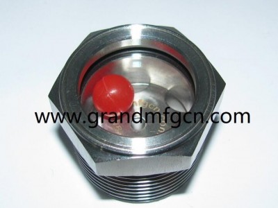 SAE 10 Thread 7/8"-14 UN Pitch Stainless Steel 304 Oil Sight Glass window plugs