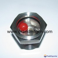 SAE 10 Thread 7/8"-14 UN Pitch Stainless Steel 304 Oil Sight Glass window plugs