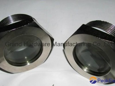 SAE Thread 1-7/16"-12UN-2A Steel Fused Window Sights Nickel plated