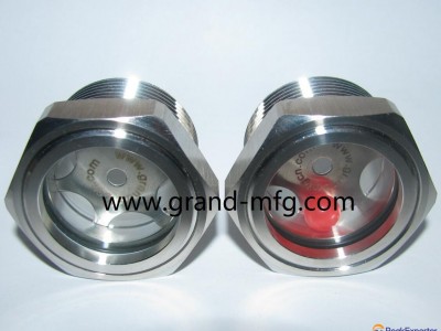 pump vacuum equipment NPT 1/2 oil level sight galss sight gauge indicators