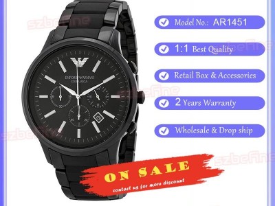 Emporio Armani Ceramica AR1451 Wrist Watch for Men