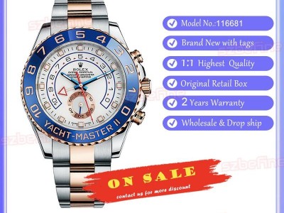 Rolex Watch Rolex Yacht-Master II Stainless Steel Everose Gold Watch