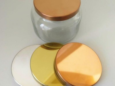 85mm lids S series with glued gasket