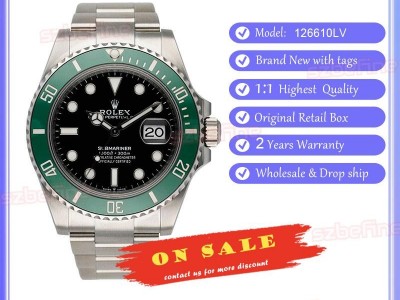 Rolex Submariner Date Watch 126610    lack Dial Automatic Stainless Steel