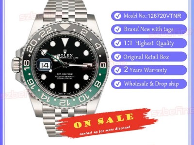 Rolex GMT-Master II Sprite 40mm Jubilee True New Watch 126720VTNR