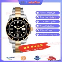 Rolex Submariner Date 40mm Black Dial Two Tone Auto Steel/Yellow Gold 116613LN