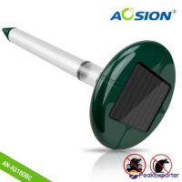 Aosion Solar Powered Mole Repeller Repel Mole, Voles, Gopher, Mice and Rats