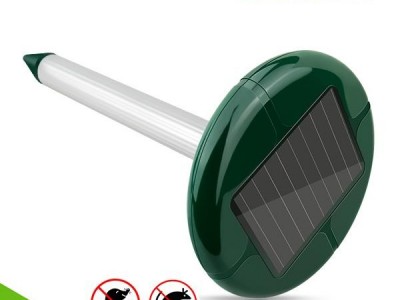 Garden tools wholesale solar power mole snake repeller