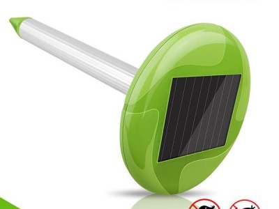 Smart Home Solar Mole Repeller with Beautiful Garden Light