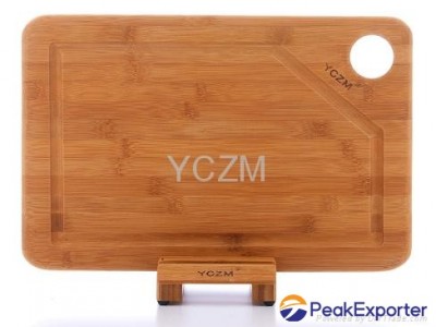 YCZM Bamboo Cutting Borad (Carbonized & Groove)