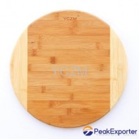 YCZM Round Bamboo Cutting Borad