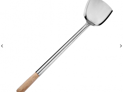 chinese wooden handle wok shovel/wok chuan/wok turner/wok spatula