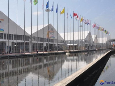 Our factory produces aviation aluminum alloy wedding tents and business tents