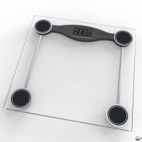 Tempered Glass LCD Display Digital Bathroom Scale