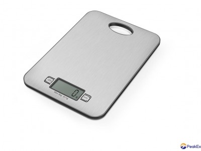 Hot-sale Stainless Steel Platform Blue Backlight LCD Kitchen Scale