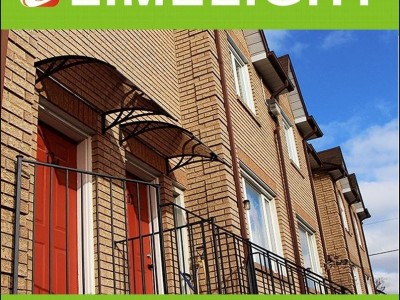 DIY polycarbonate awning DIY PC door canopy window awning sun awning rain shed