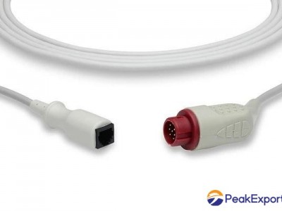 Philips Medex Abbott compatible IBP adapter cable