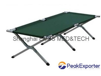 Portable camping bed