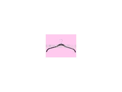 Shirt Flocked Hanger with Indent Position