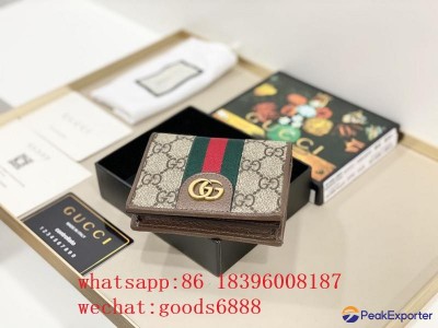 new 1:1 best aaa shop Coin holder GG Card case wallet       coin leather purses