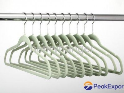 magic flocked space saving hanger