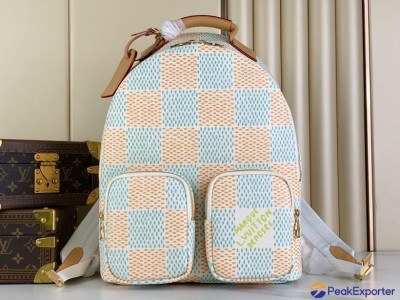 Top Quality               Multipocket Backpack Damier Heritage casual backpack