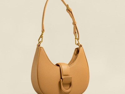 High quality leather saddle bag