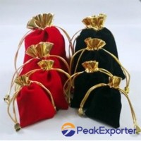 Professional production of velvet bags, drawstring bags, drawstring bags, and dr
