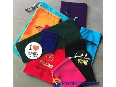 Professional production of velvet bags, jewelry bags, jewelry bags with good qua
