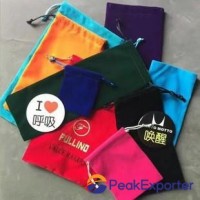 Professional production of velvet bags, jewelry bags, jewelry bags with good qua