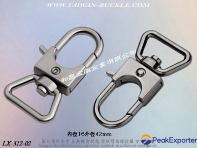 Purses accessories hook clip zinc metal nameplate