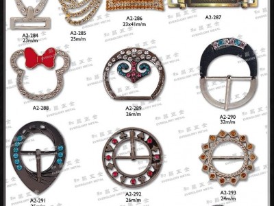 Customized Taiwan Footwear metal buckle