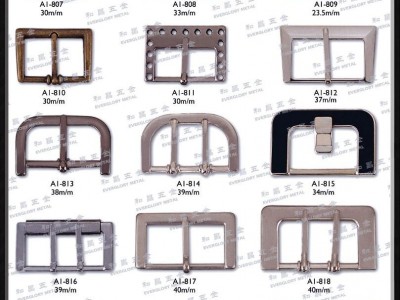 Taiwan Metal Buckl  bag shoe buckle button hook Rhinestonehand Metal accessories