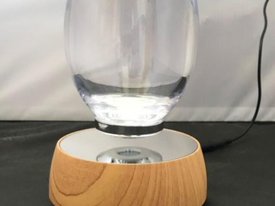 magnetic floating  levitation cup glass display stand