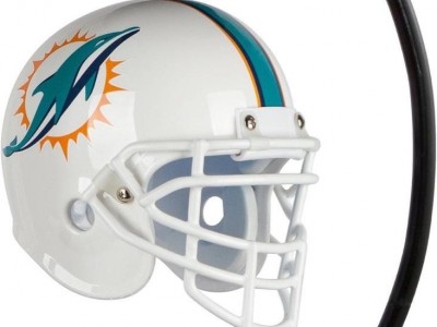 new spinning customize design magnetic levitation floating NFL helmet display