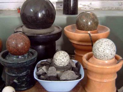 Table top Sphere fountain ball fountain