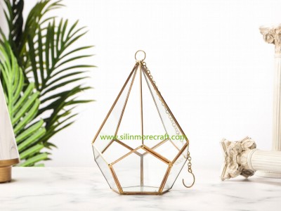 Geometry glass terrarium
