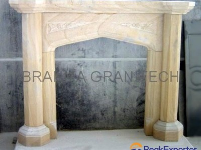 marble fireplaces,stone fireplace,yellow fireplace
