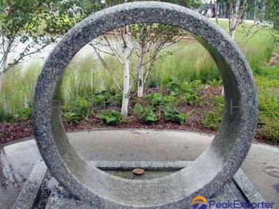 granite floaring ring fountain,ring fountain,rotating ring fountain
