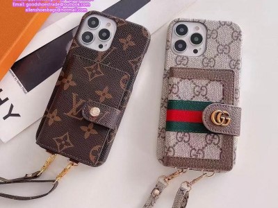 iPhone 14 Cases Designer Covers for iPhones Cards Bag soft case card slot