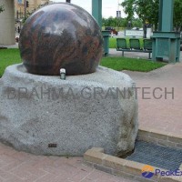 ROTATING GLOBAL FOUNTAIN,FLOATING GRANITE GLOBE