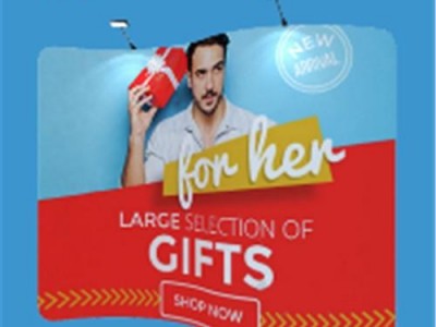 China factory price cheap hot sale Curved Tension Fabric Display Pop Up Banners