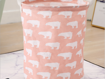 canvas fabric cloth storage basket toys basket for kids storage