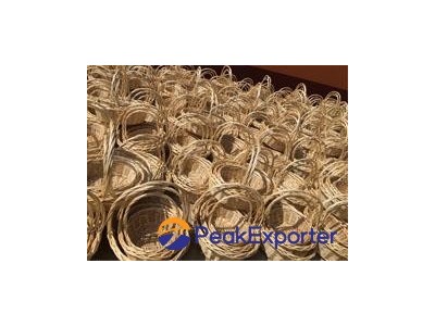 white wicker storage baskets with handle