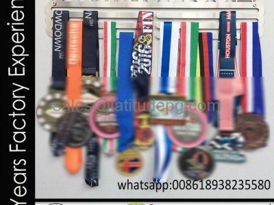 Wholesale cheap customized sports stainless steel medal hanger for hanging medal