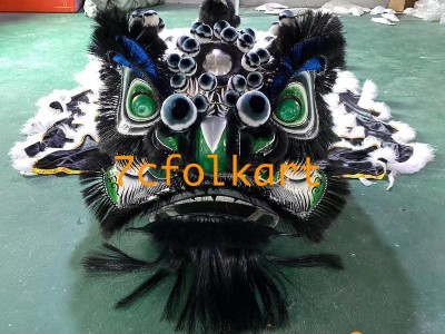 Futsan style traditional lions