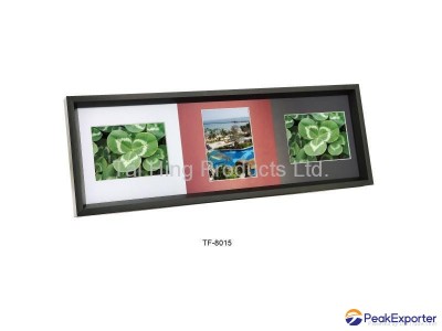 3 pieces Aluminum photo frame  (３コマフレーム)