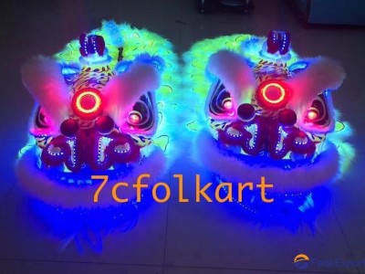Beautiful LED Lions in different colors