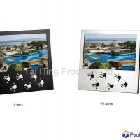 Black/ Mirror Aluminum Frame