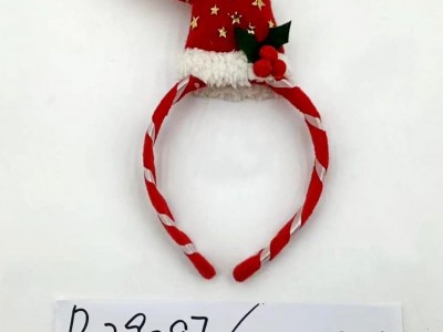 12x20cm Santa headband for Christmas decoration